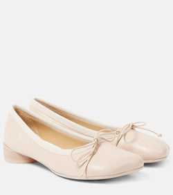 MM6 Maison Margiela Bow-detail ballet flats