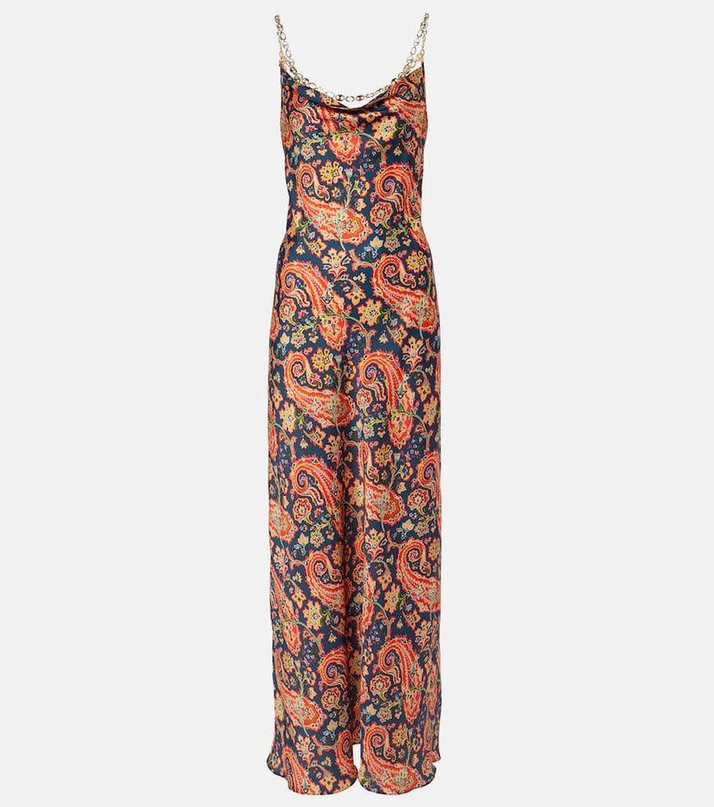 Rabanne Paisley maxi dress