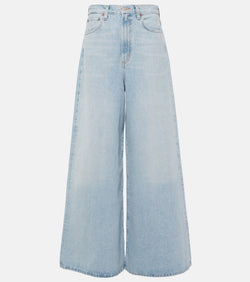 Agolde Nolan mid-rise wide-leg jeans