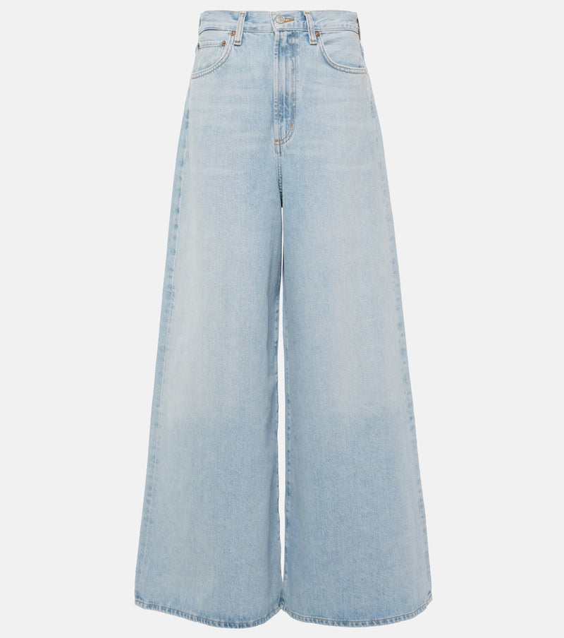 Agolde Nolan mid-rise wide-leg jeans