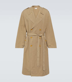 The Row Montrose cotton and linen trench coat