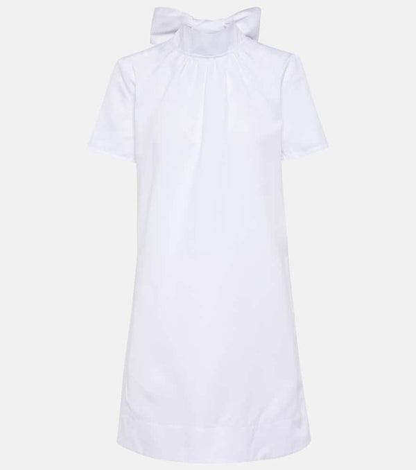 Staud Ilana cotton-blend minidress