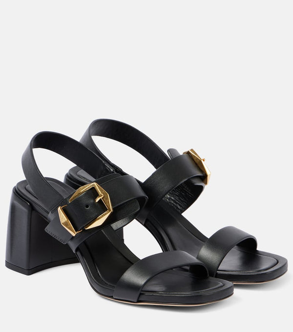 Jimmy Choo Hawke 70 leather sandals