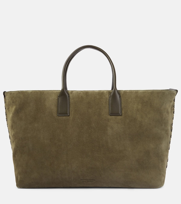 Bottega Veneta Cabat Large suede tote bag