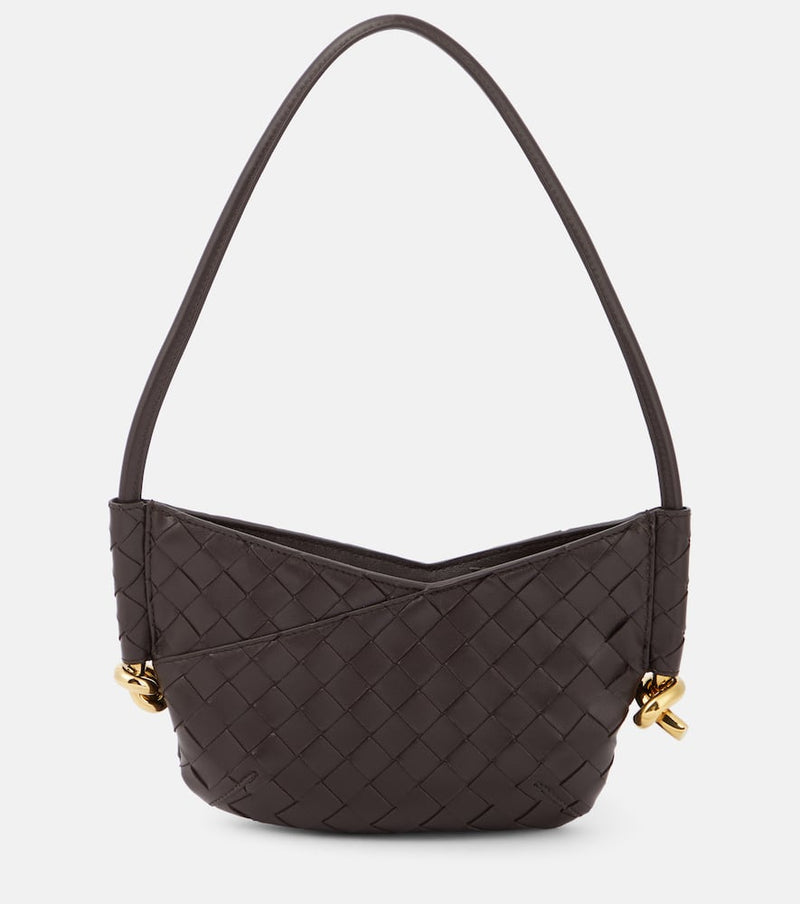 Bottega Veneta Solstice Baby Intrecciato leather shoulder bag