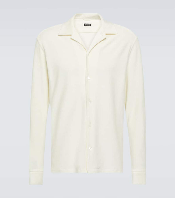 Zegna Cotton and silk shirt