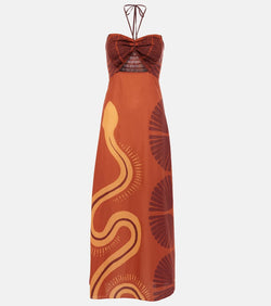 Johanna Ortiz Cotton maxi dress