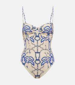 Johanna Ortiz Printed swimsuit