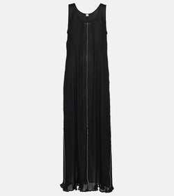 Toteme Plissé maxi dress