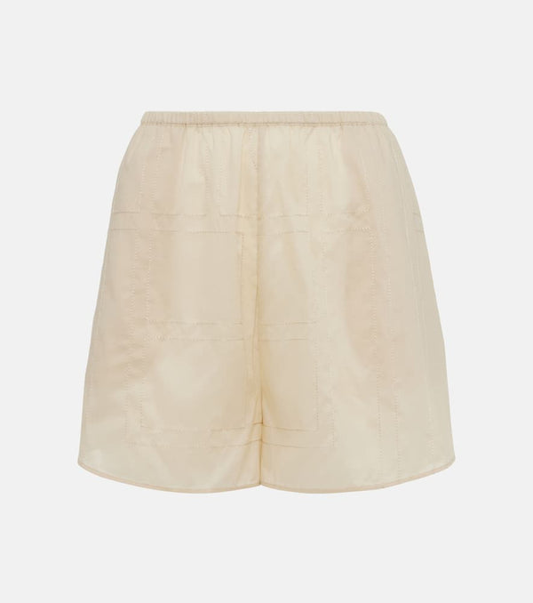 Toteme Monogram cotton-blend shorts