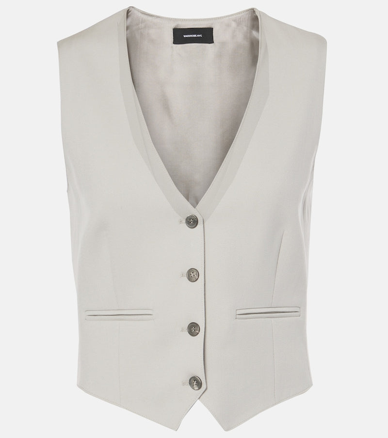 Wardrobe.NYC Virgin wool waistcoat