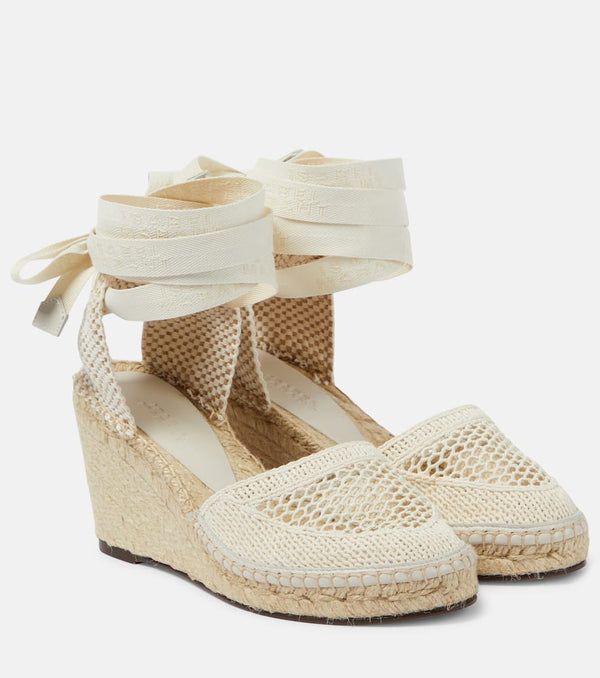 Isabel Marant Alfafi raffia espadrille wedges