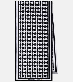 Balmain Wool jacquard scarf