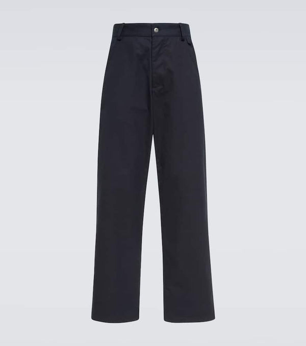 Bottega Veneta Cotton twill straight pants