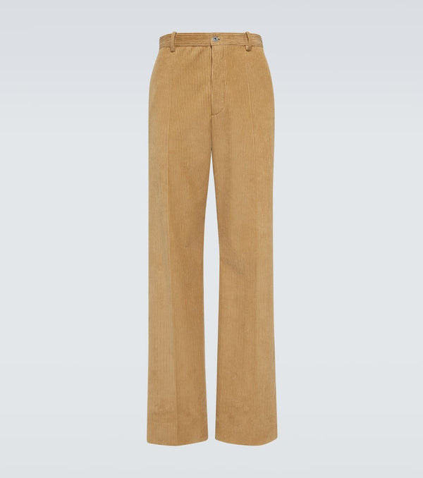 Bottega Veneta Cotton corduroy straight pants