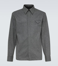 Bottega Veneta Wool flannel shirt