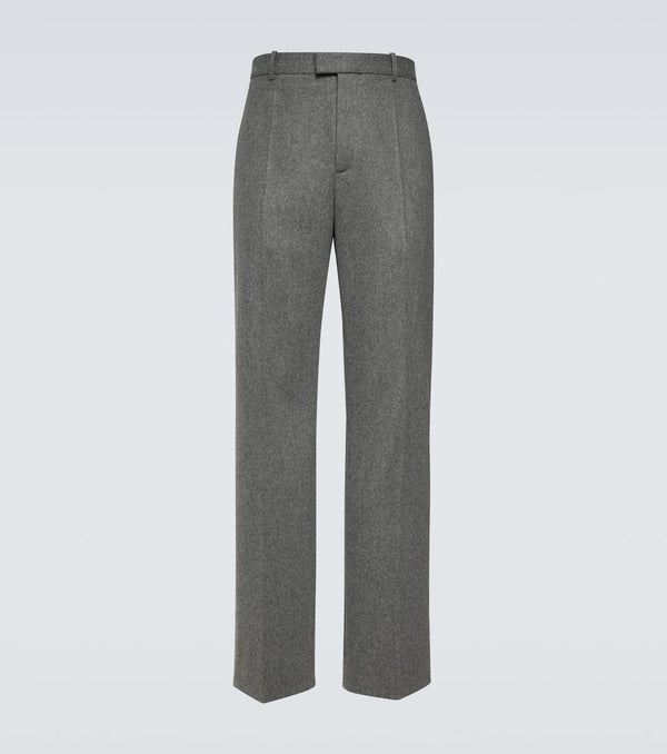 Bottega Veneta Wool flannel straight pants