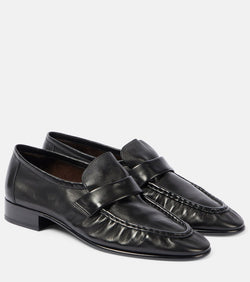 The Row Leather loafers