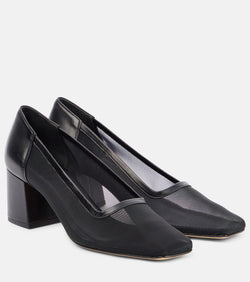 Souliers Martinez Balles tulle pumps