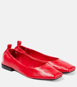 Souliers Martinez Nova Montjuic leather ballet flats