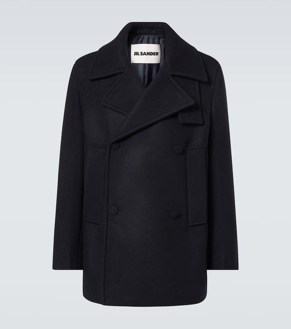 Jil Sander Wool peacoat