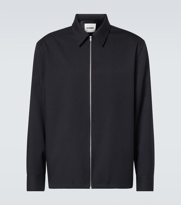 Jil Sander Gabardine overshirt