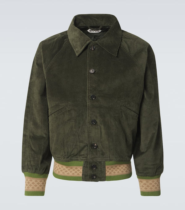 Bode Peerie cotton corduroy jacket