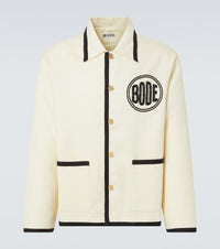 Bode Beaded wool jacket