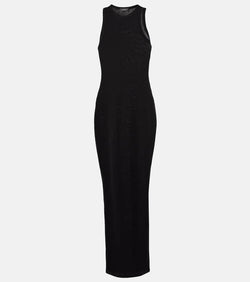 Wardrobe.NYC Cotton jersey maxi dress