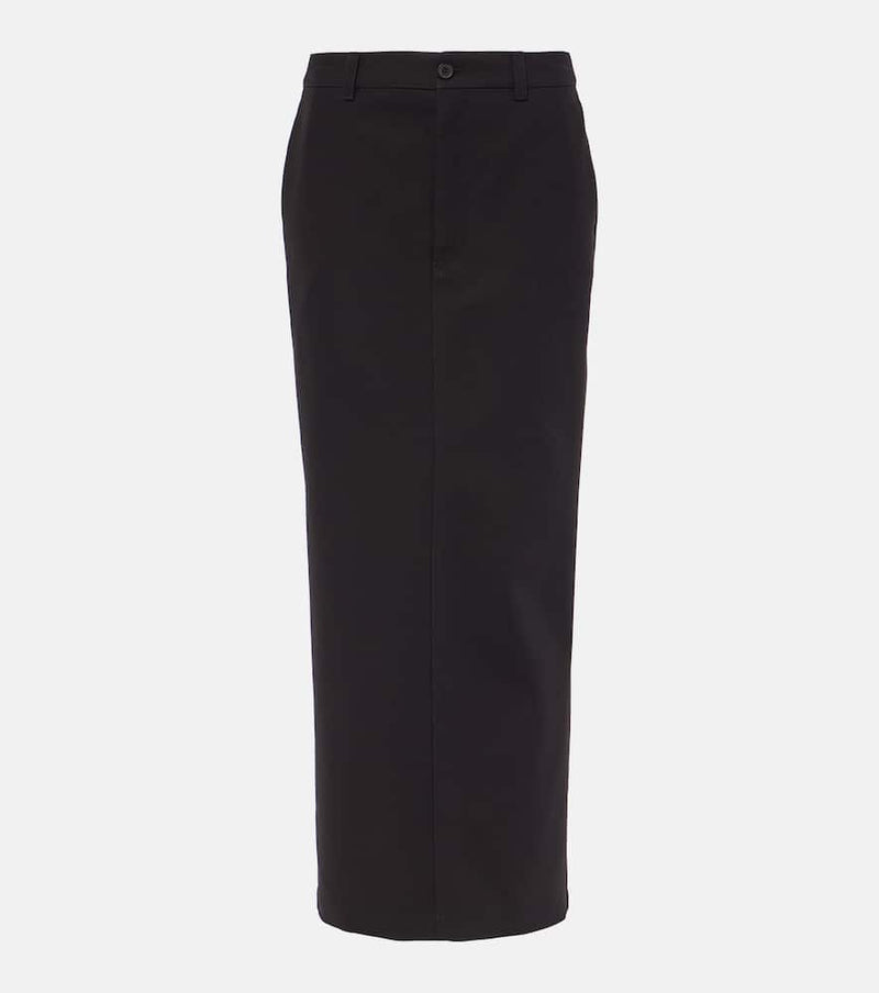 Wardrobe.NYC Drill cotton twill maxi skirt