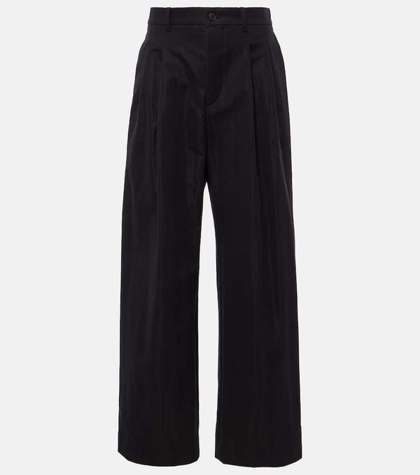 Wardrobe.NYC Cotton-blend drill wide-leg pants