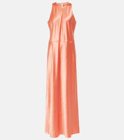 Vince Satin maxi dress