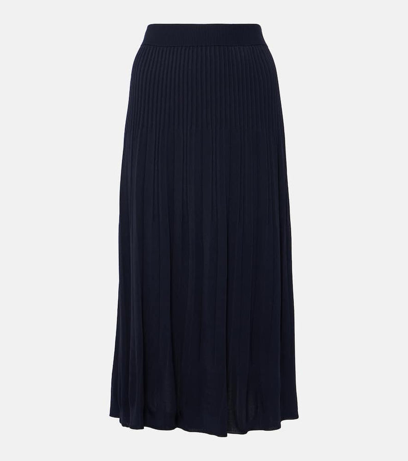 Joseph Ribbed-knit midi skirt