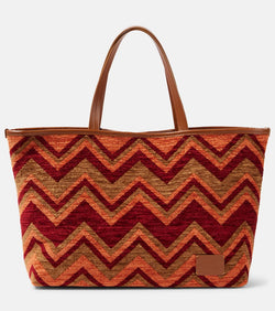 Missoni Zigzag Medium canvas tote bag