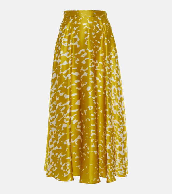 Roksanda Ameera printed silk maxi skirt