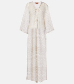 Missoni Lurex® beach cover-up