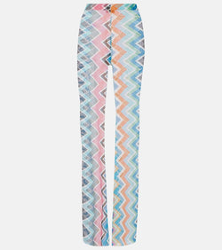 Missoni Zig Zag high-rise flared pants