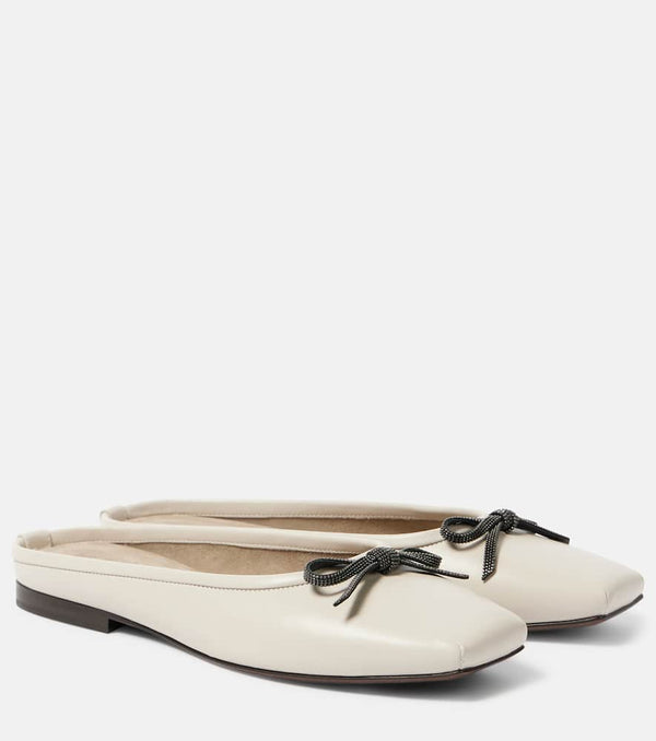 Brunello Cucinelli Leather ballet flats