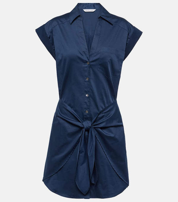 Veronica Beard Aimee cotton-blend shirt dress