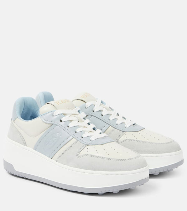 Tod's Leather-trimmed sneakers