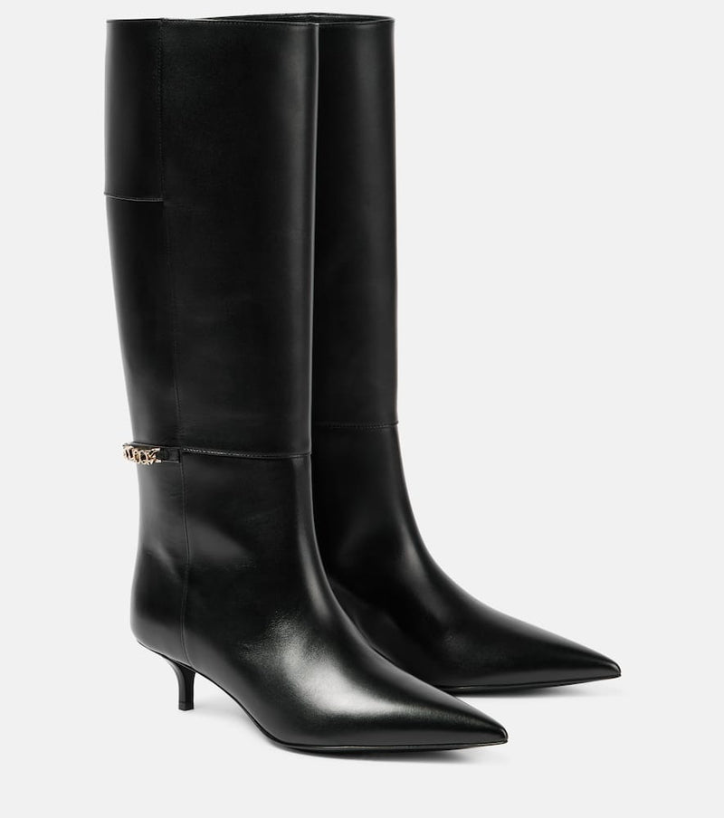 Gucci Gucci Signoria leather knee-high boots