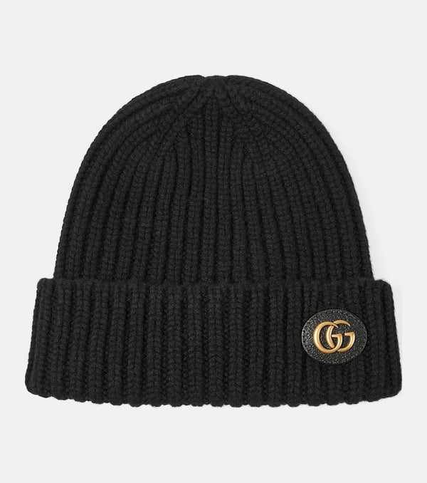 Gucci Victor Double G wool and cashmere beanie