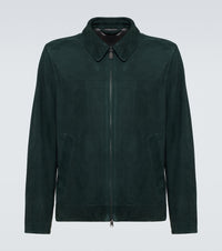 Brioni Suede blouson jacket