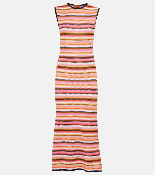 Missoni Cotton-blend midi dress