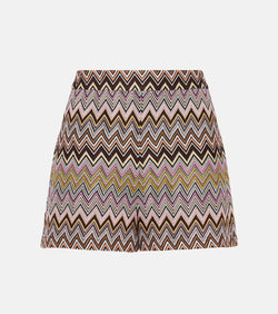 Missoni Zig Zag high-rise shorts