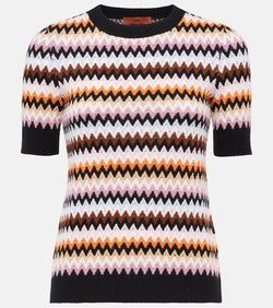 Missoni Zig Zag wool top