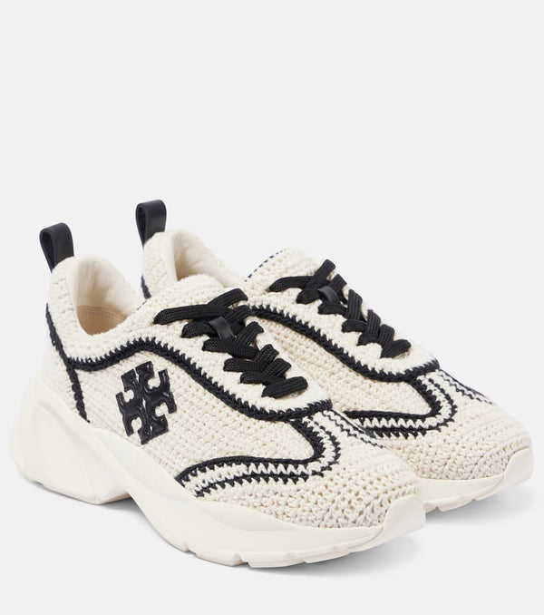 Tory Burch Good luck logo sneakers