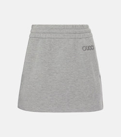 Gucci Jersey miniskirt