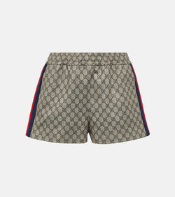 Gucci Web Stripe GG jersey shorts