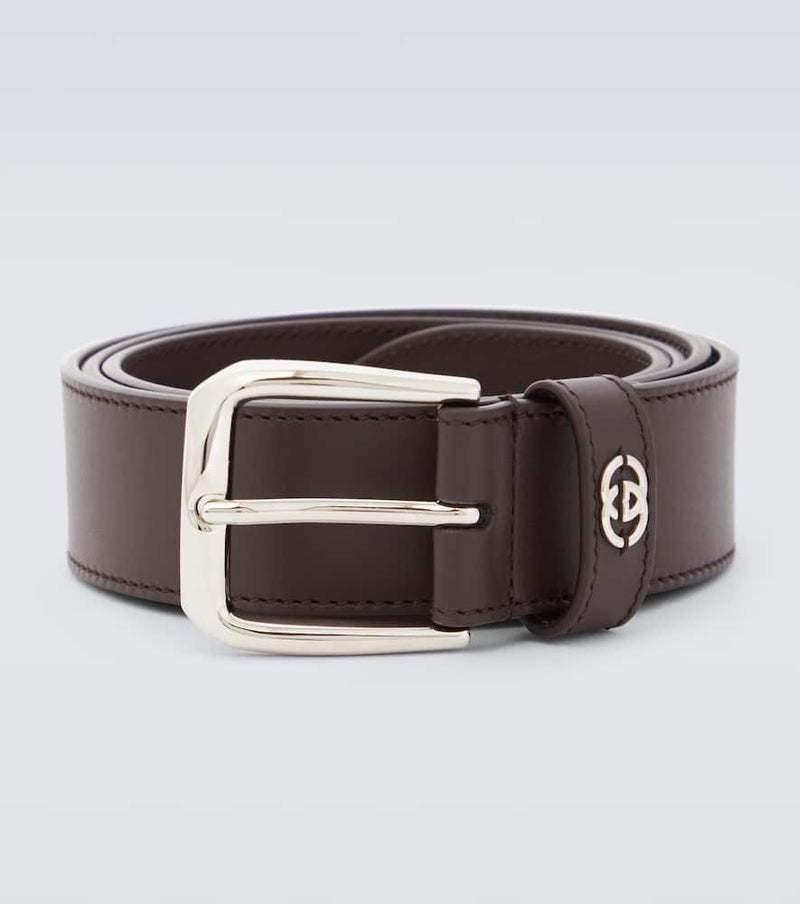 Gucci Interlocking G leather belt